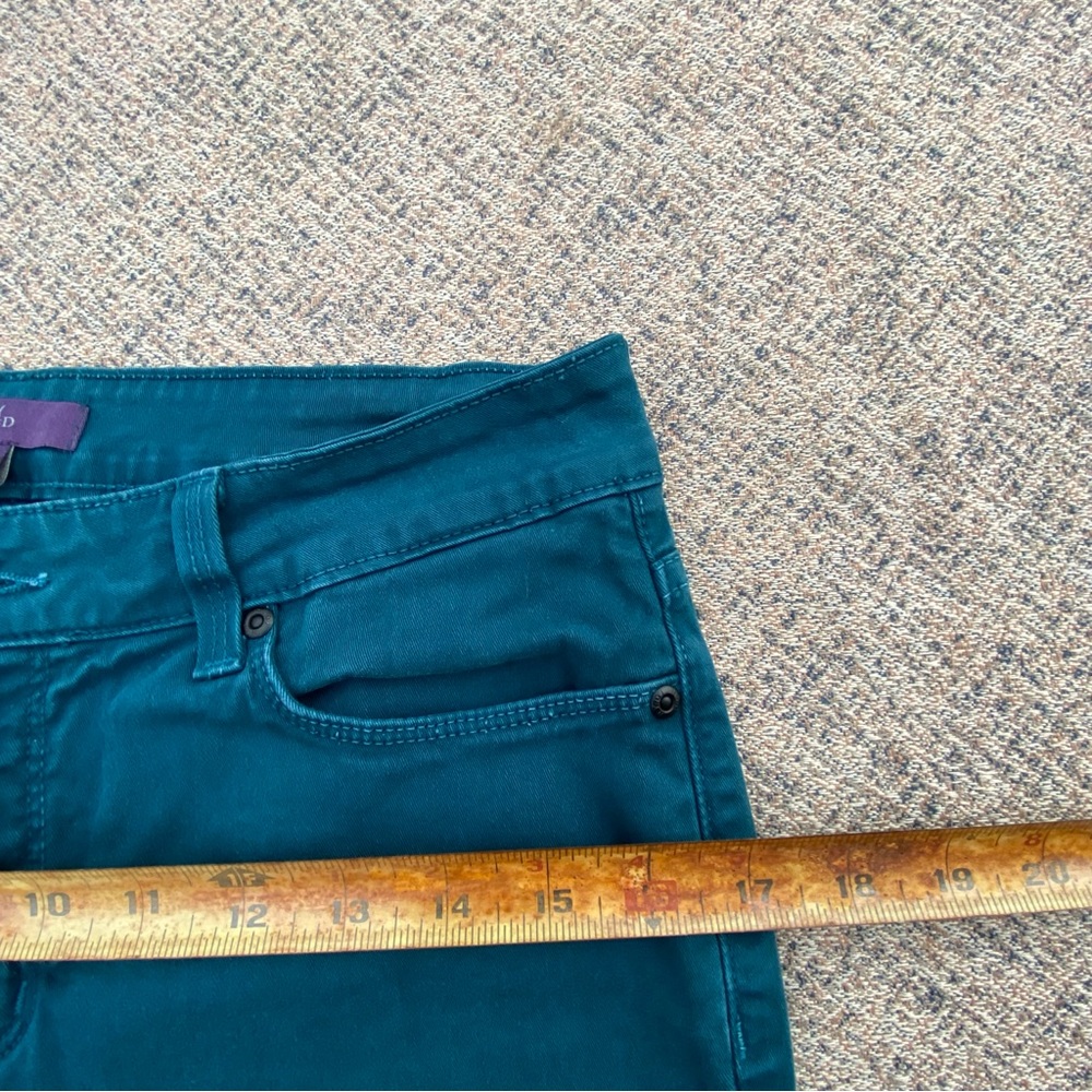 NYDJ Skinny Jeans Dark Turquoise size 2 Lift Tuck Technology - Picture 9 of 12